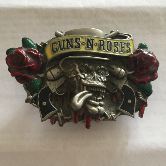 Guns n Rose Belt Buckle
